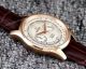 Fake OMEGA De Ville Black Leather Rose Gold Chronograph Watch NEW (3)_th.jpg